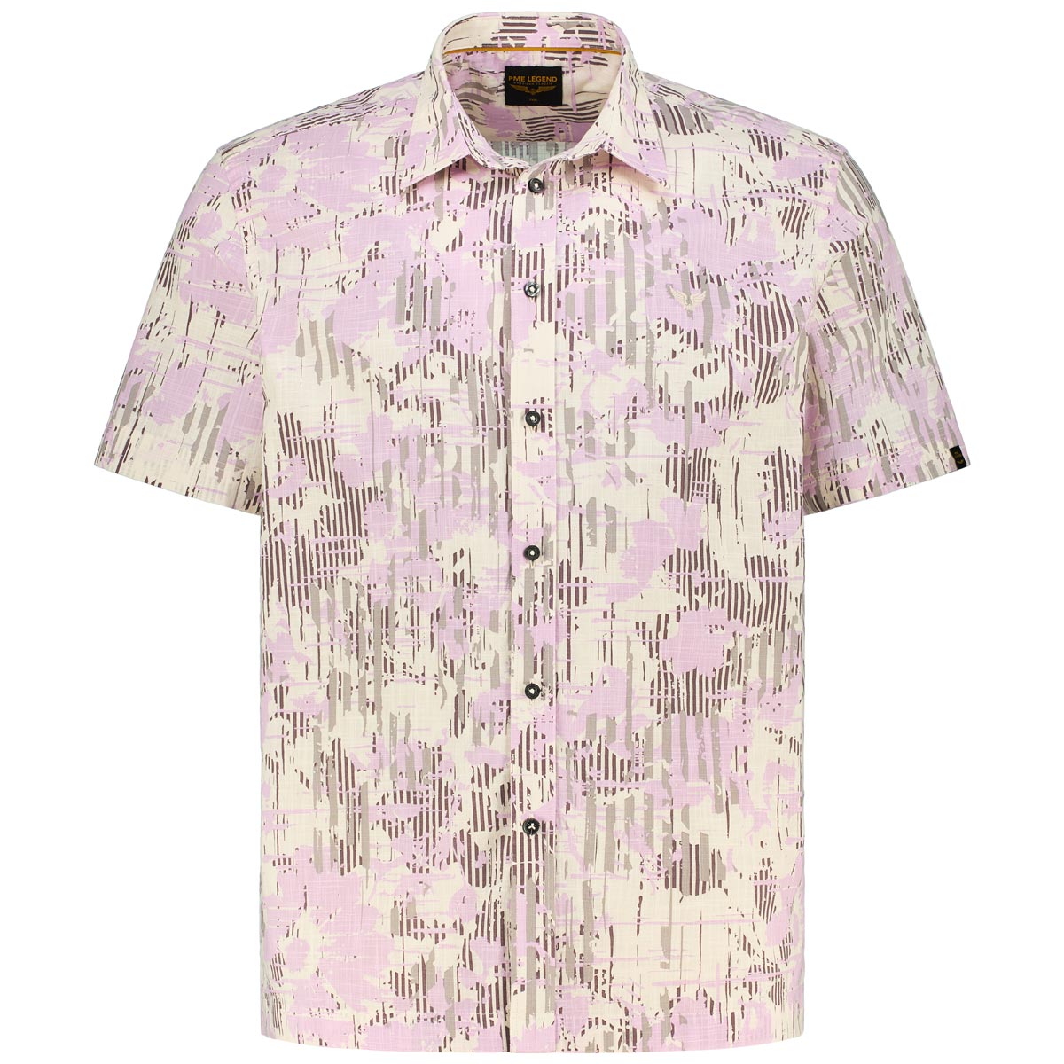 Freizeithemd mit Allover-Muster