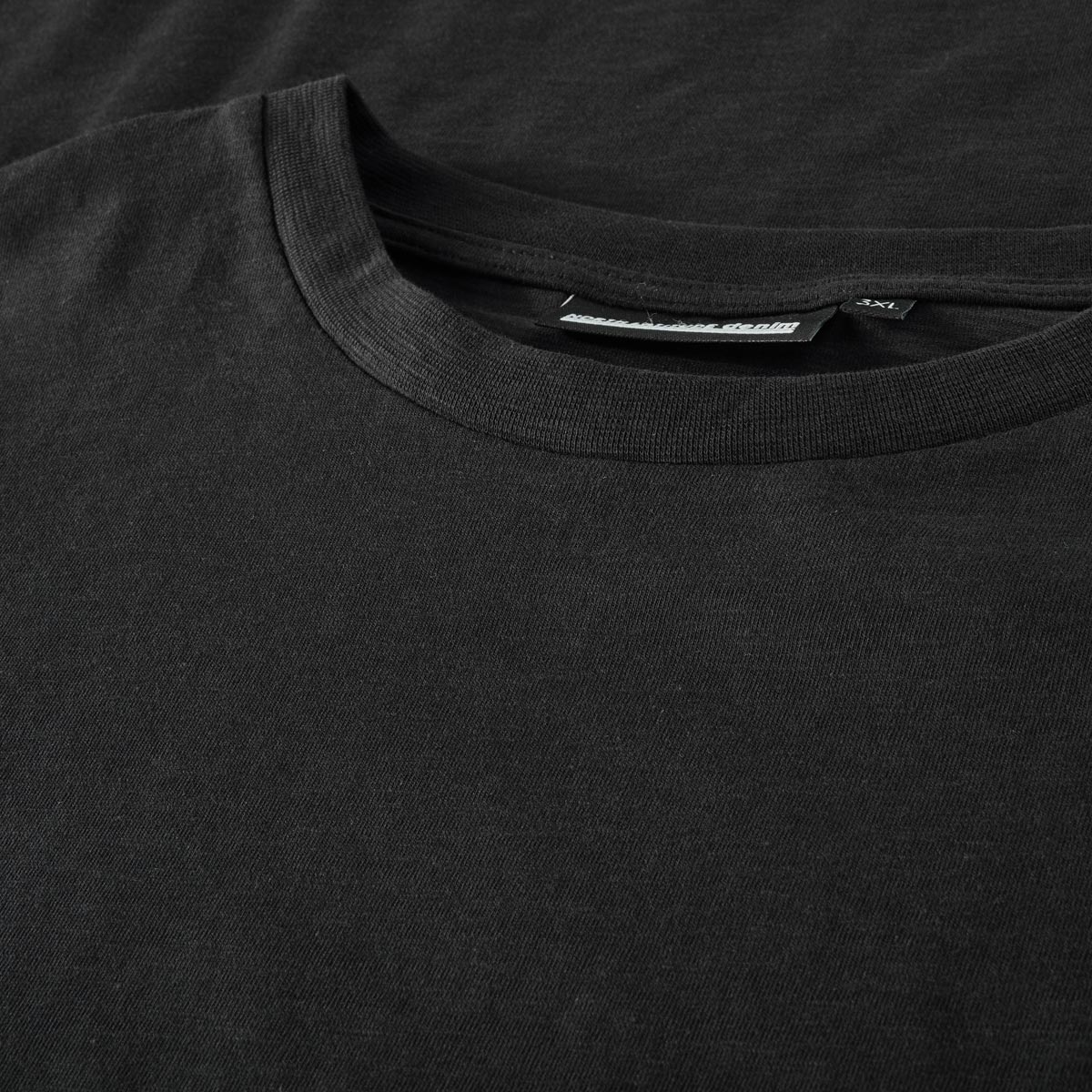 North T-Shirt aus Baumwolle Farbe schwarz Größe: 3XL günstig online kaufen