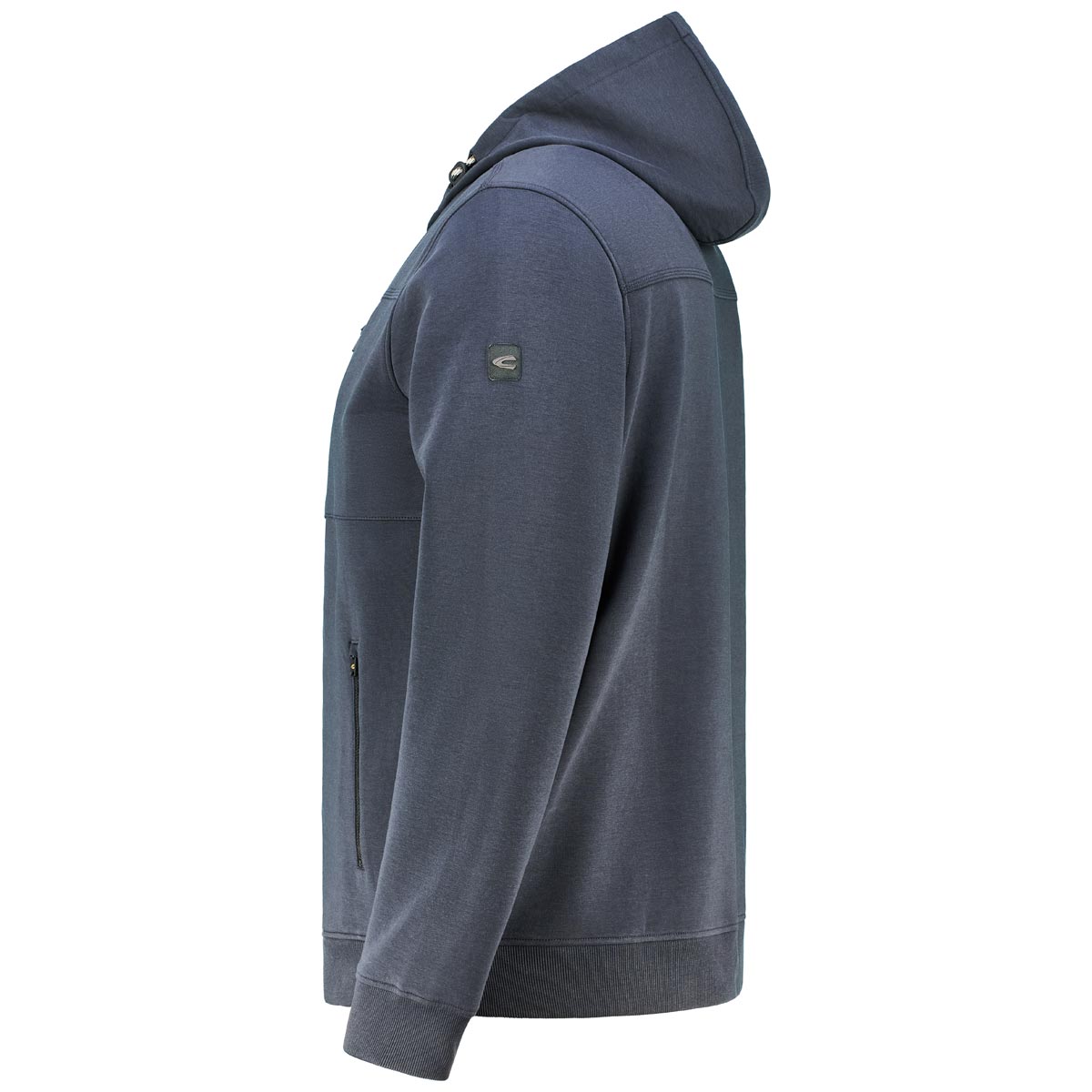 camel active Sweatjacke mit Stretch dunkelblau