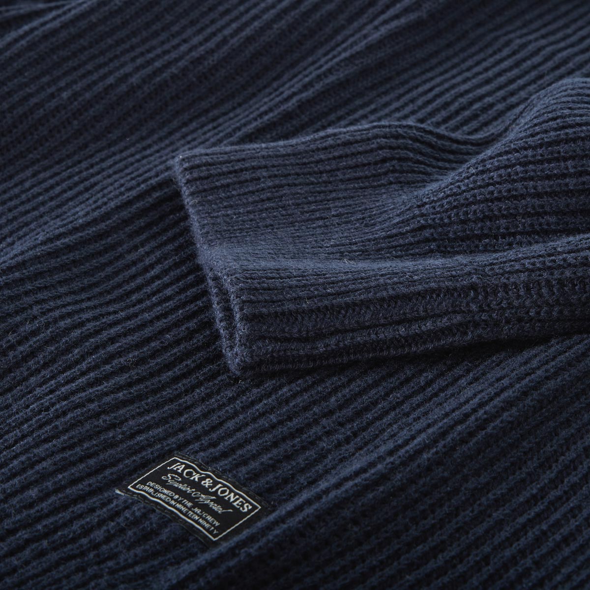Jack&Jones Pullover mit Struktur marine