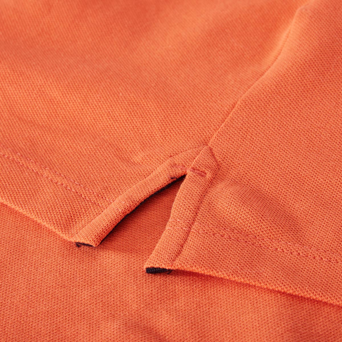 camel active Poloshirt mit Elasthan orange