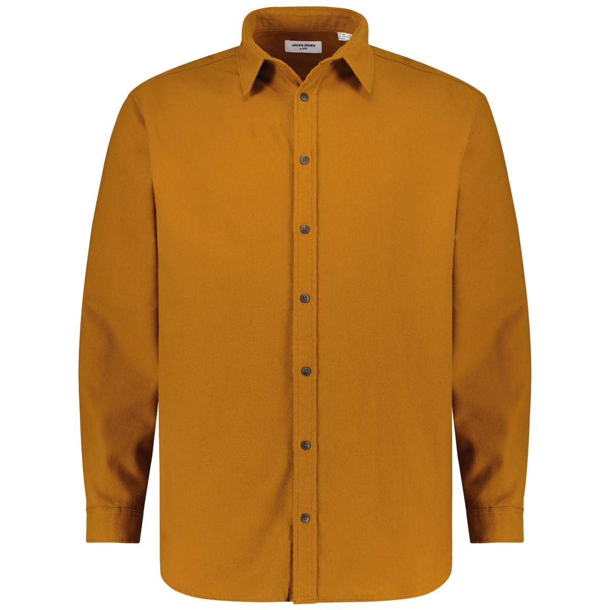 Jack&Jones Freizeithemd aus Flanell terra