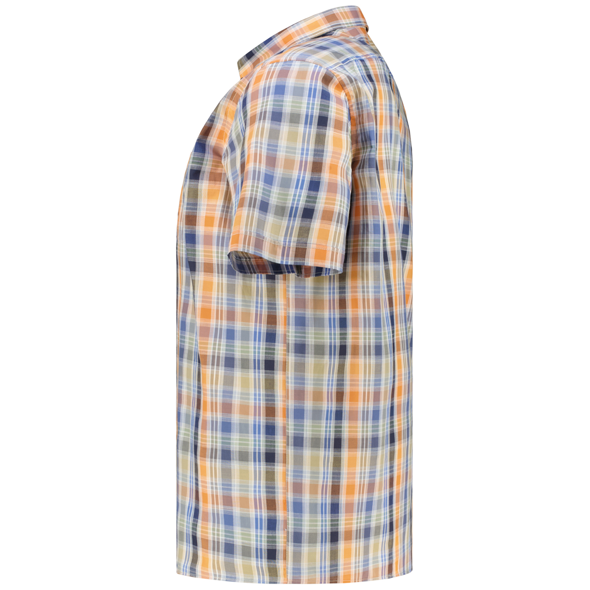 CASA MODA Kariertes Freizeithemd blau