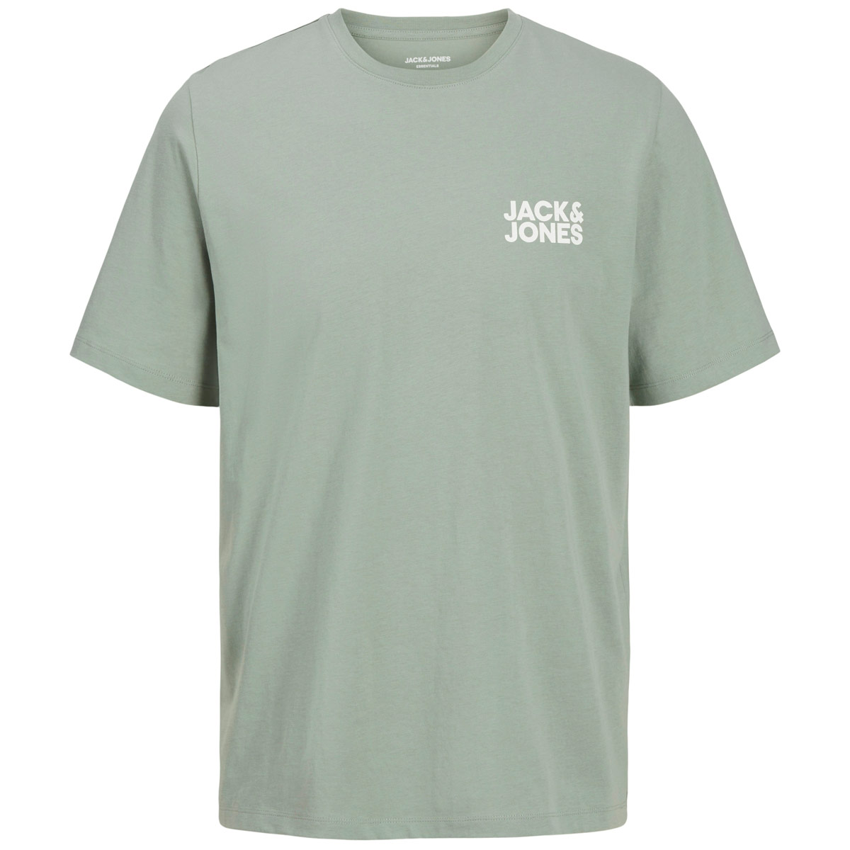 Jack&Jones T-Shirt mit Label-Print Farbe grün Größe: 7XL günstig online kaufen