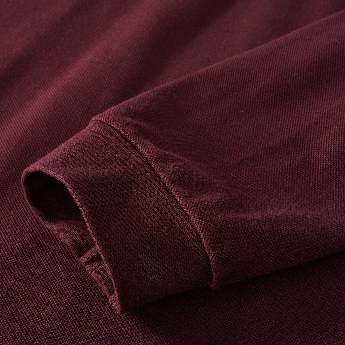 LACOSTE Poloshirt aus Baumwoll-Piqué dunkelrot