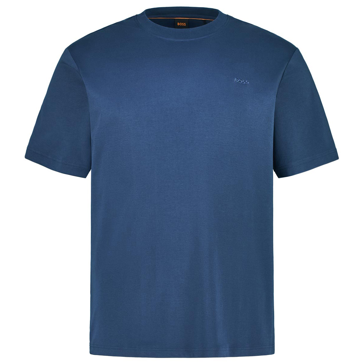 BOSS T-Shirt aus Baumwolle Farbe mittelblau Größe: 5XL günstig online kaufen