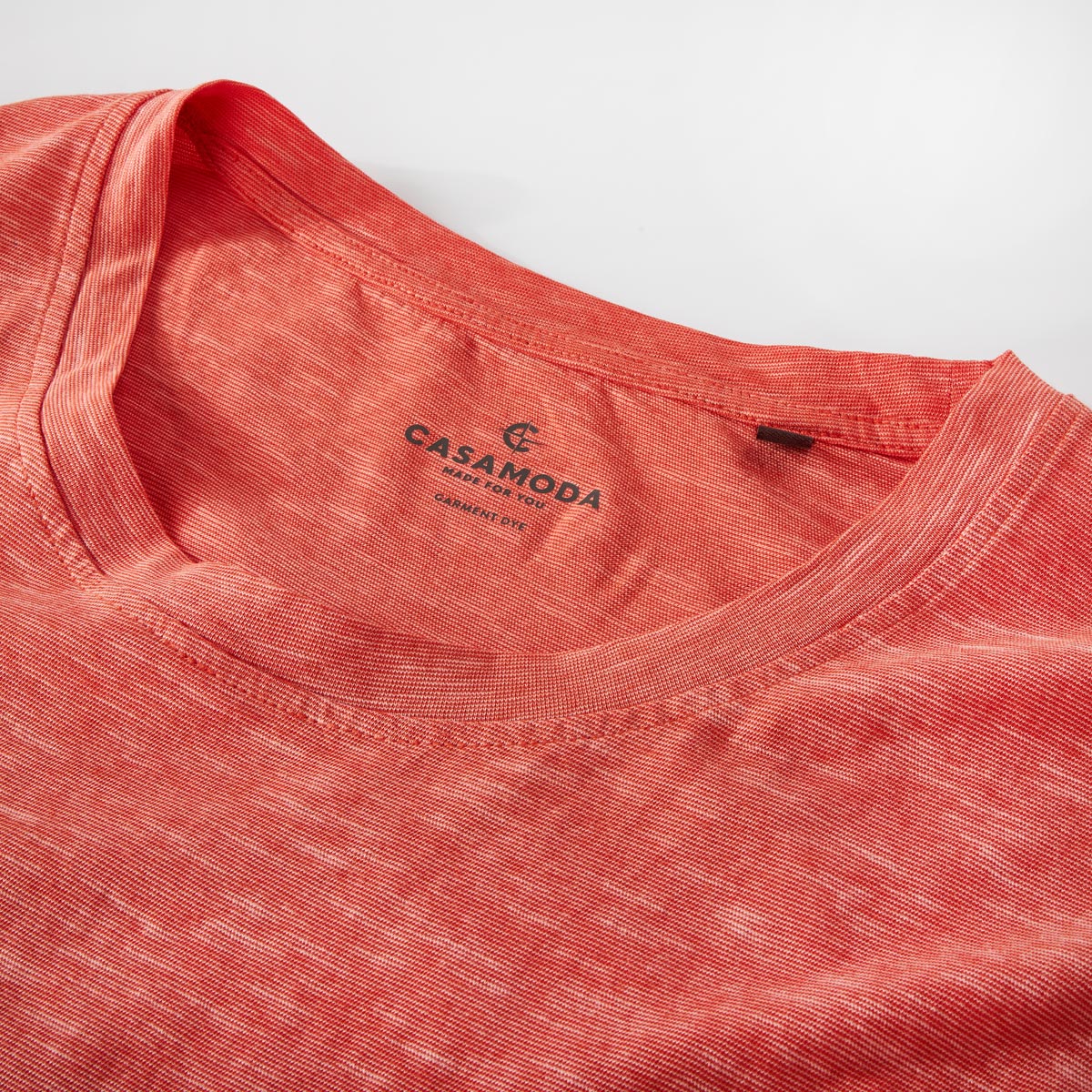 CASA MODA T-Shirt aus Baumwolle Farbe orange Größe: 4XL günstig online kaufen