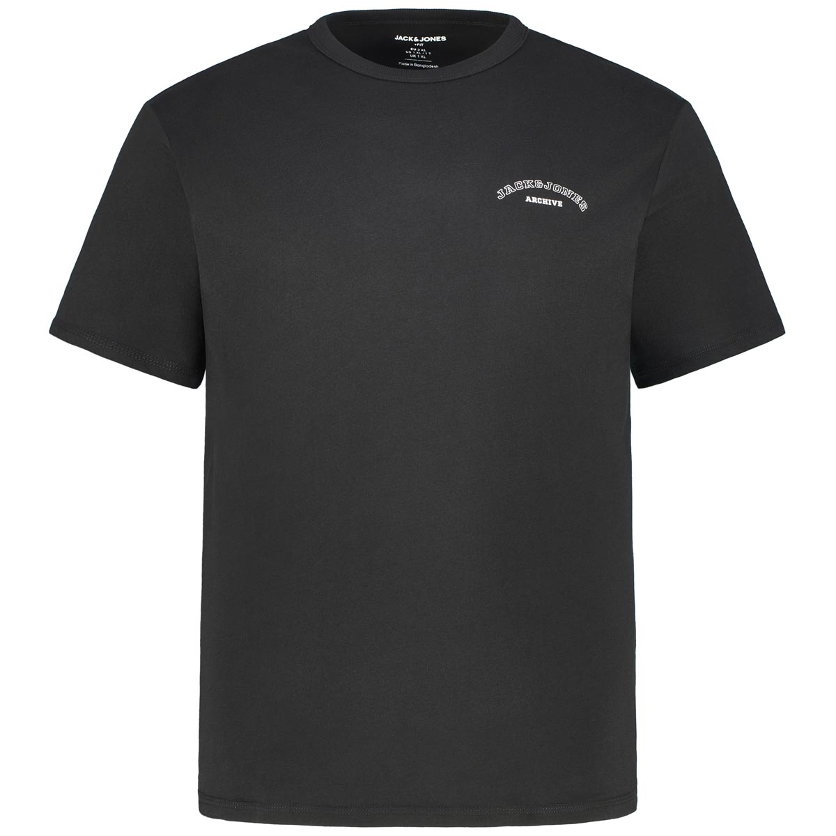 T-Shirt mit Label-Print