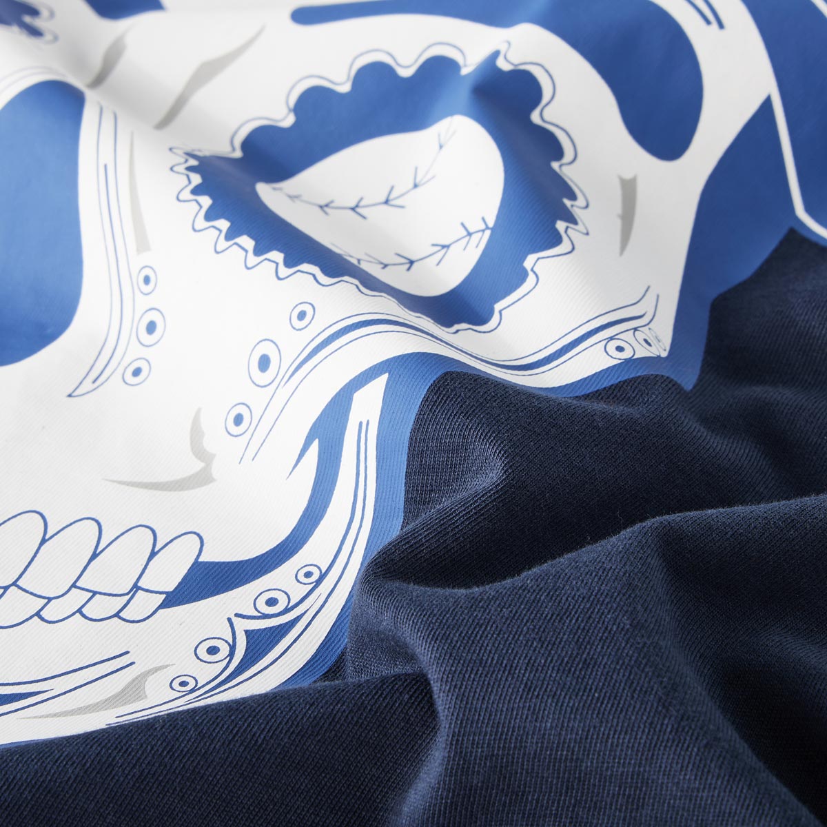 Pfundskerl T-Shirt mit Rückenprint dunkelblau