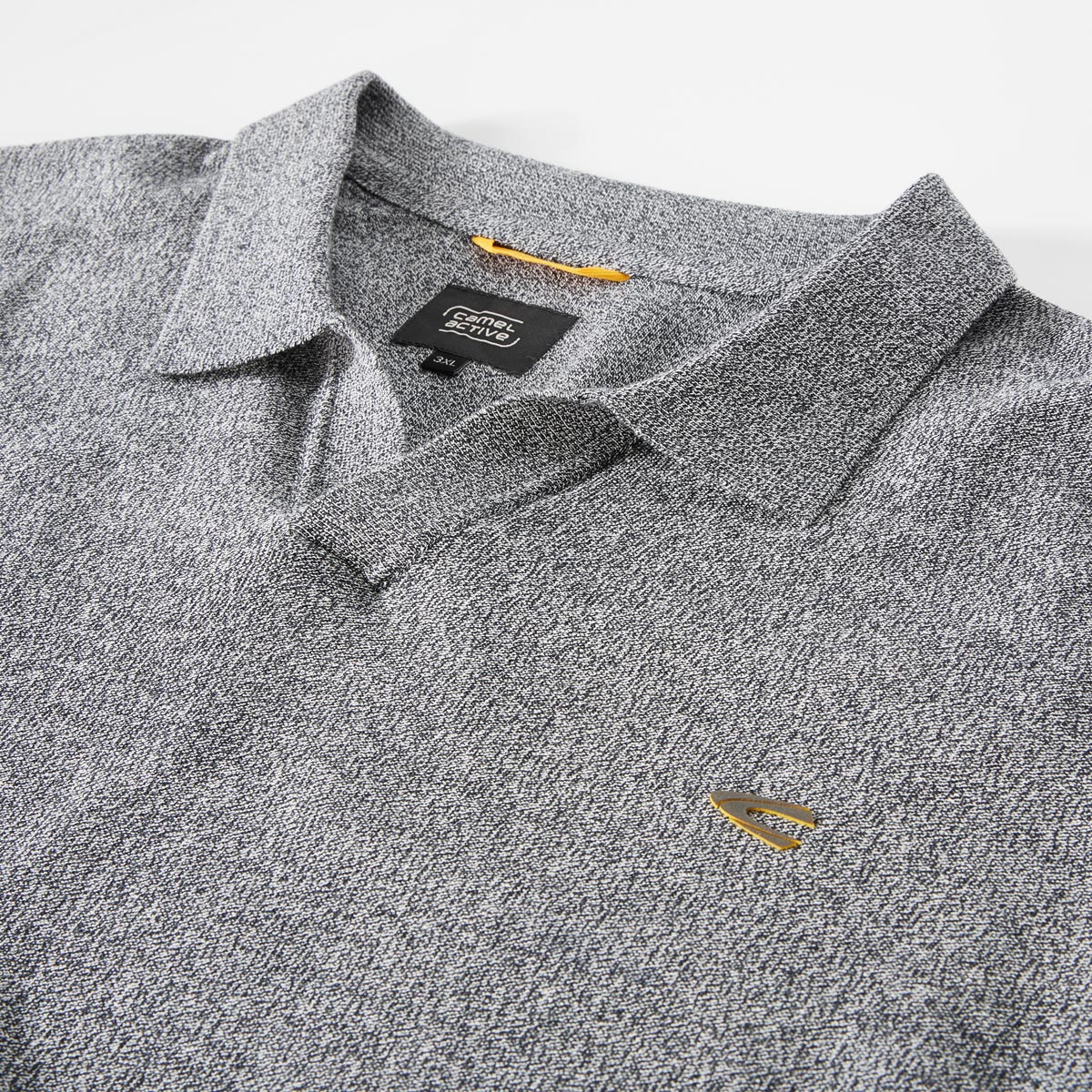camel active Feinstrickpolo dunkelblau