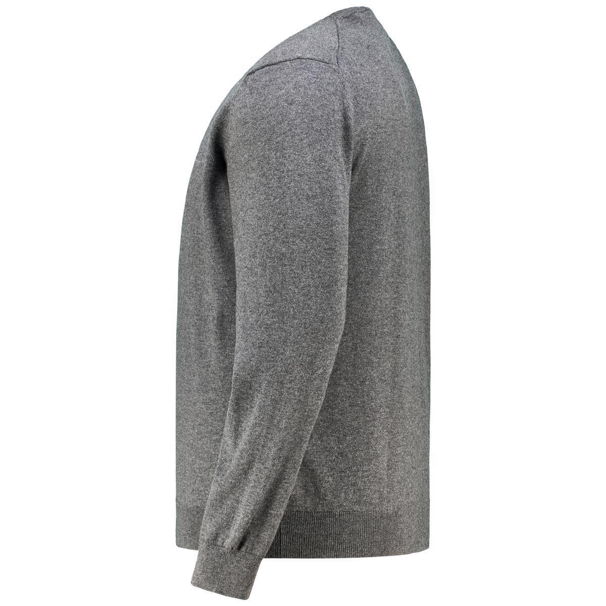 Gant Strickpullover mit Wolle dunkelgrau