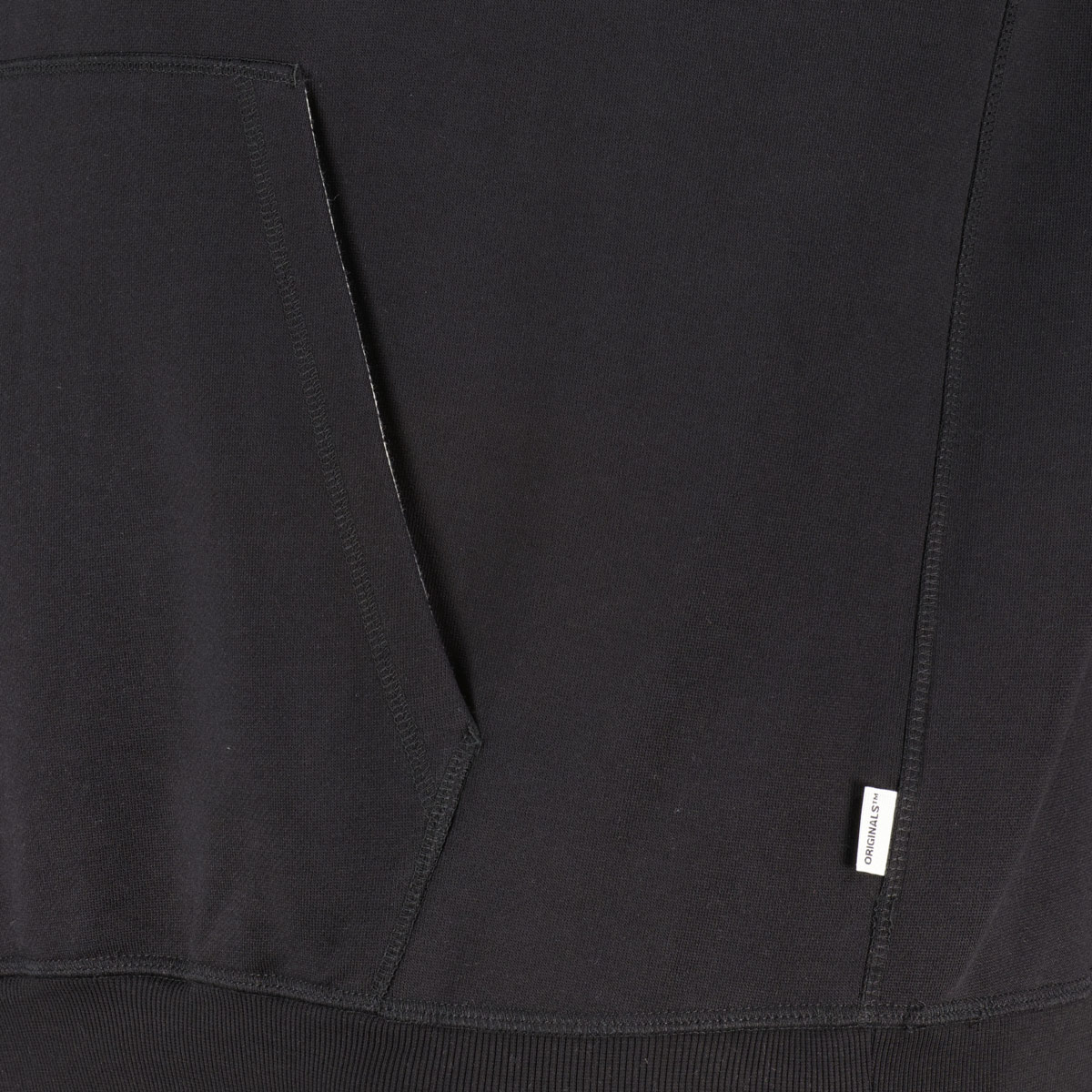 Jack&Jones Hoodie aus Baumwollmischung schwarz