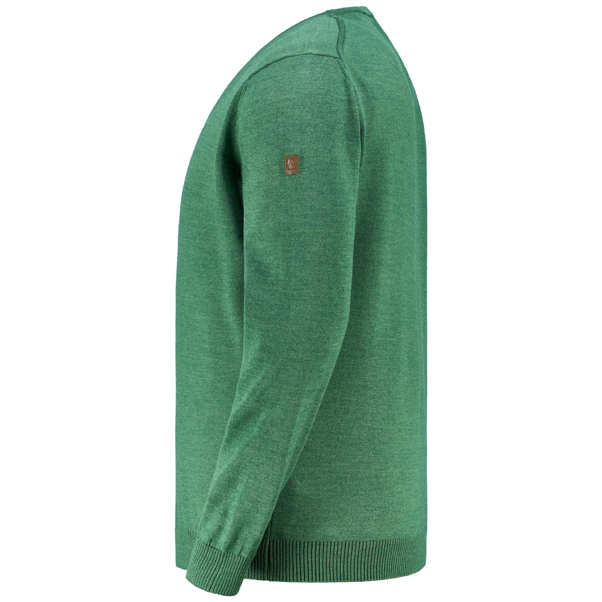 Hajo Feinstrickpullover "Smart Relaxx", hautsympathisch seegrün