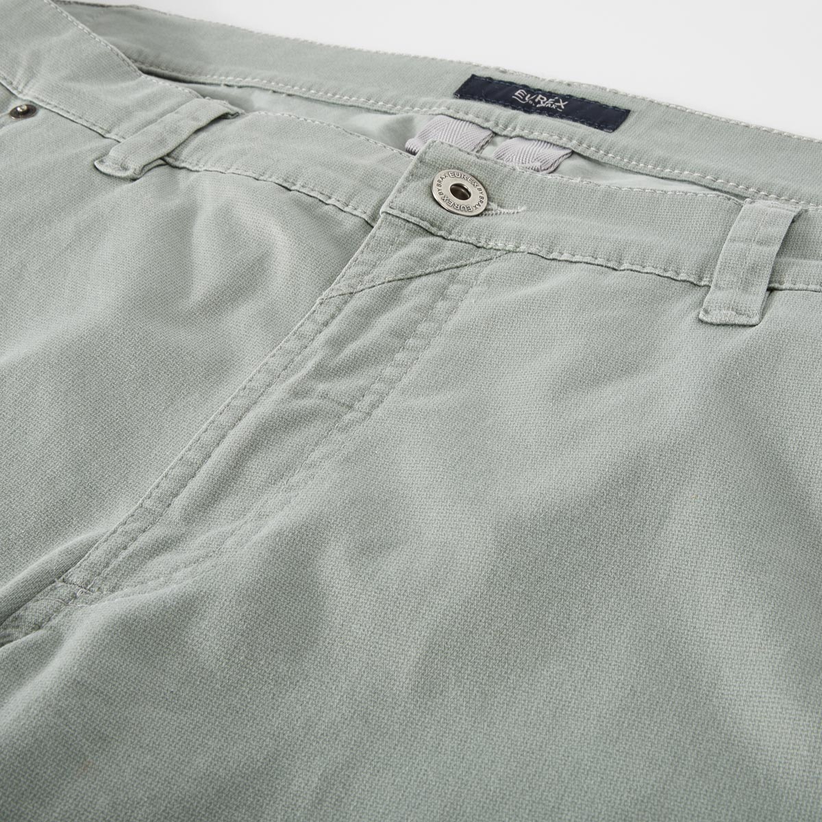 Eurex by Brax Stretch-Baumwollhose "Luke", Tapered Fit grün