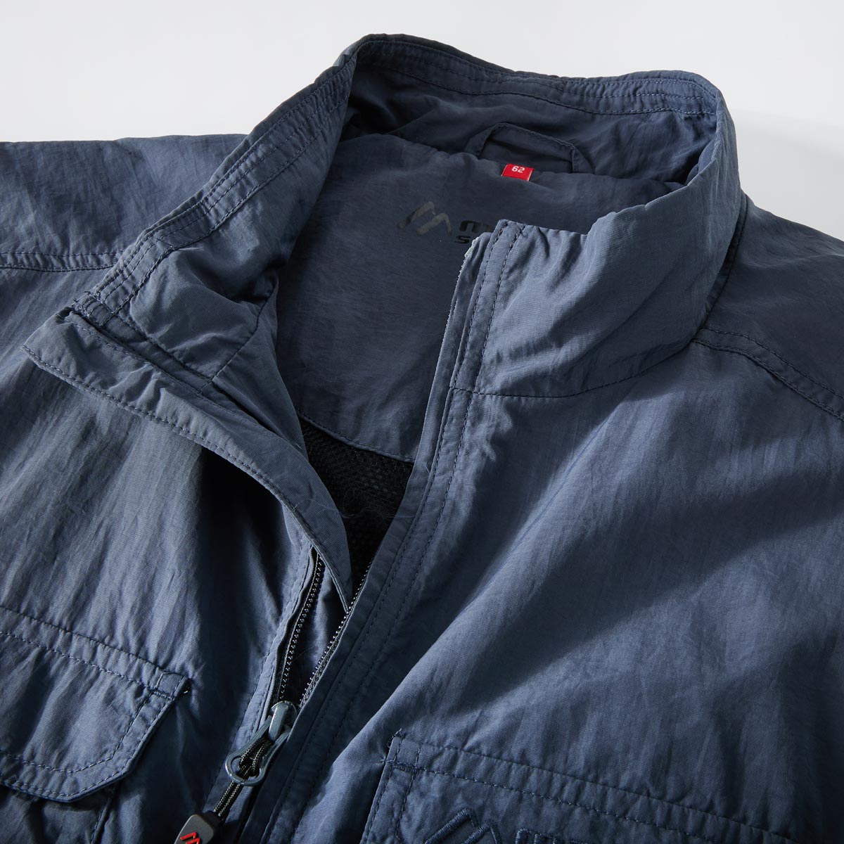 Maier Sports Funktionsweste "Valdemar", schnelltrocknend und atmungsaktiv dunkelgrau