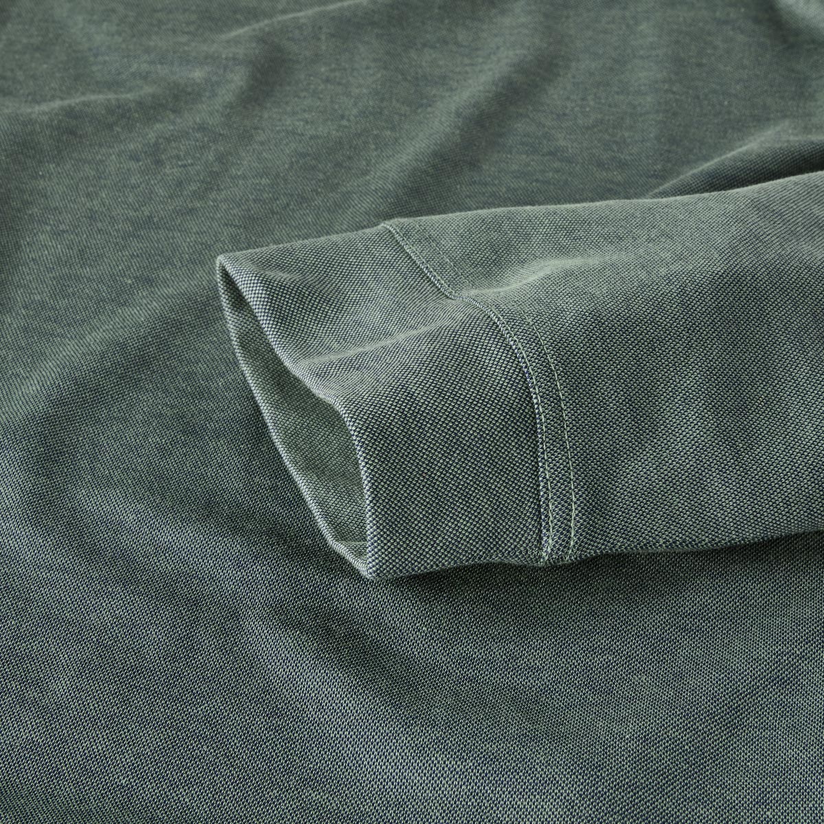 Hajo Poloshirt aus Baumwolle seegrün