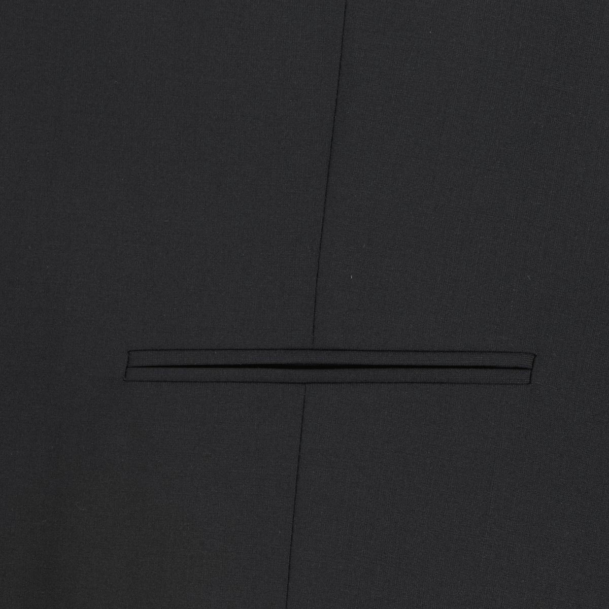 Weis Anzugweste mit Stretch schwarz