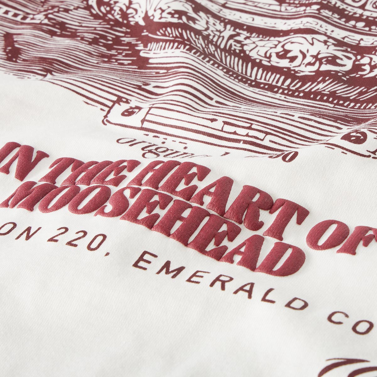 Jack&Jones T-Shirt mit Rückenprint weiß