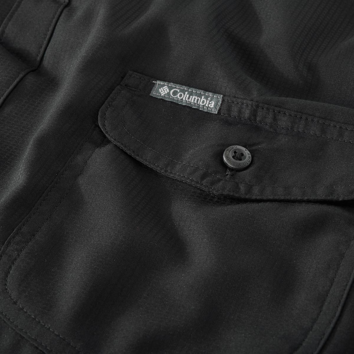 Columbia Funktionshemd mit antimikrobieller Behandlung schwarz