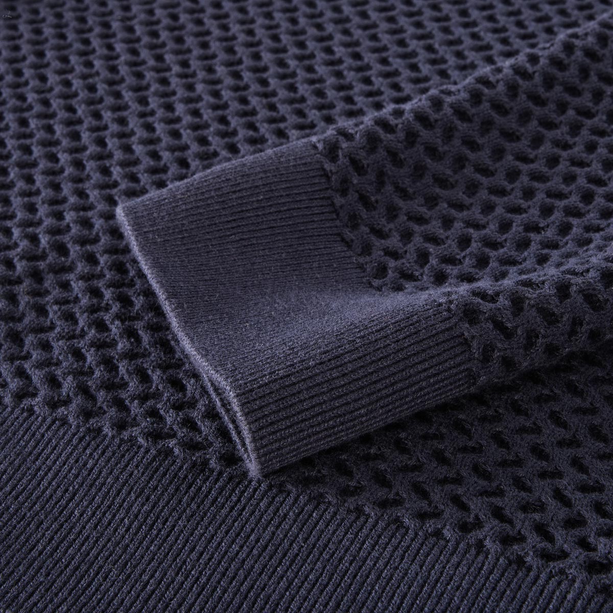 Jack&Jones Pullover mit Struktur marine