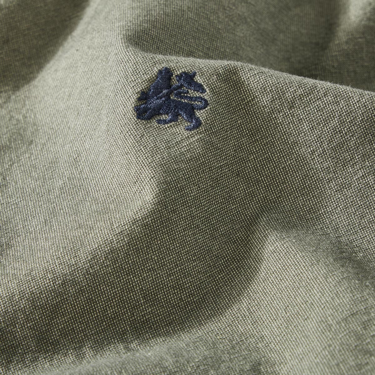 Lerros Freizeithemd aus Baumwolle khaki