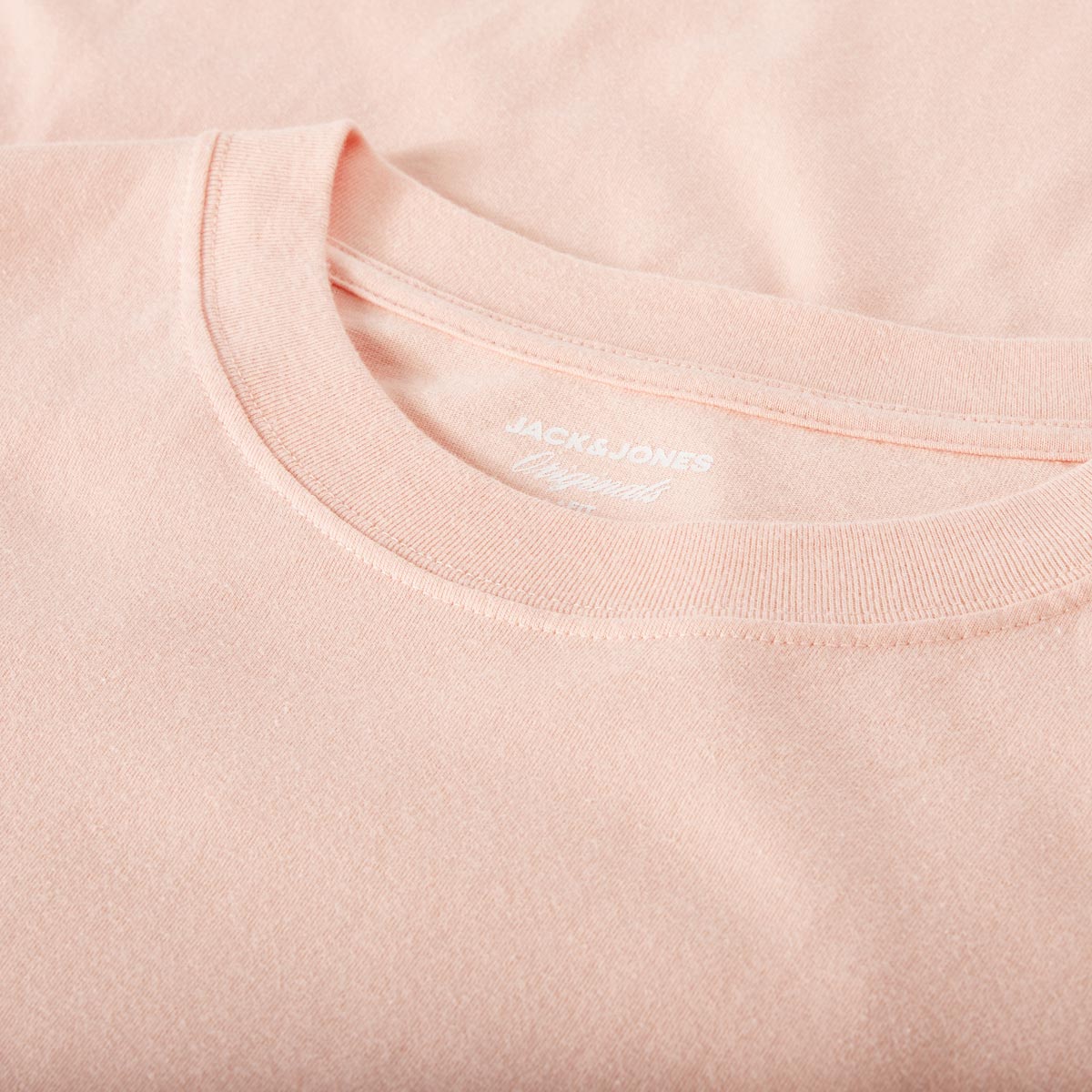 Jack&Jones T-Shirt mit Print auf Vorder- und Rückseite pfirsich