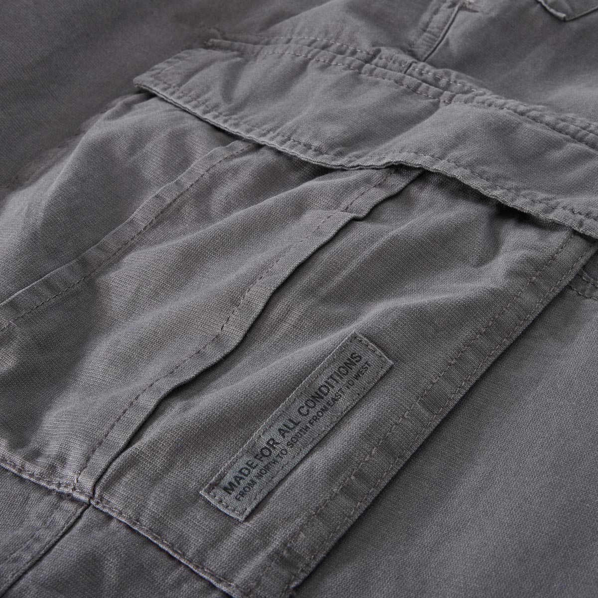 s.Oliver Cargo-Shorts "File" dunkelgrau