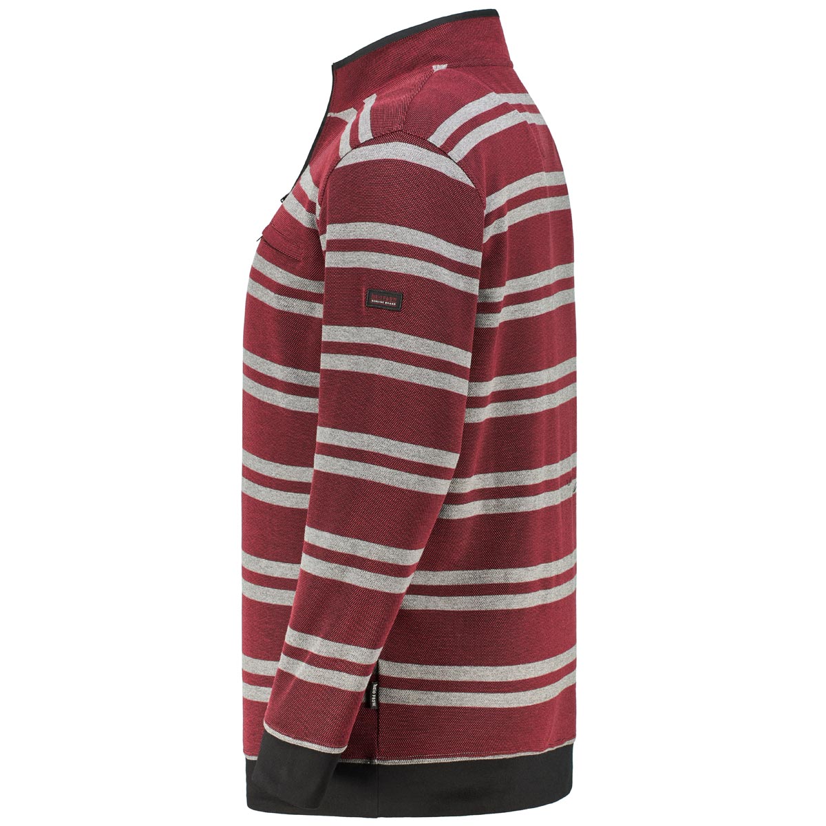 Hajo Sweatshirt "Stay Fresh", bügelfrei beere