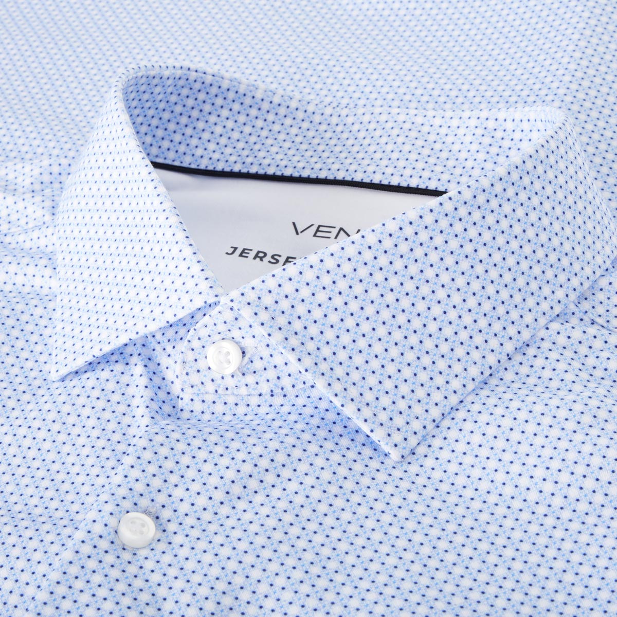 CASA MODA Businesshemd mit Elasthan blau