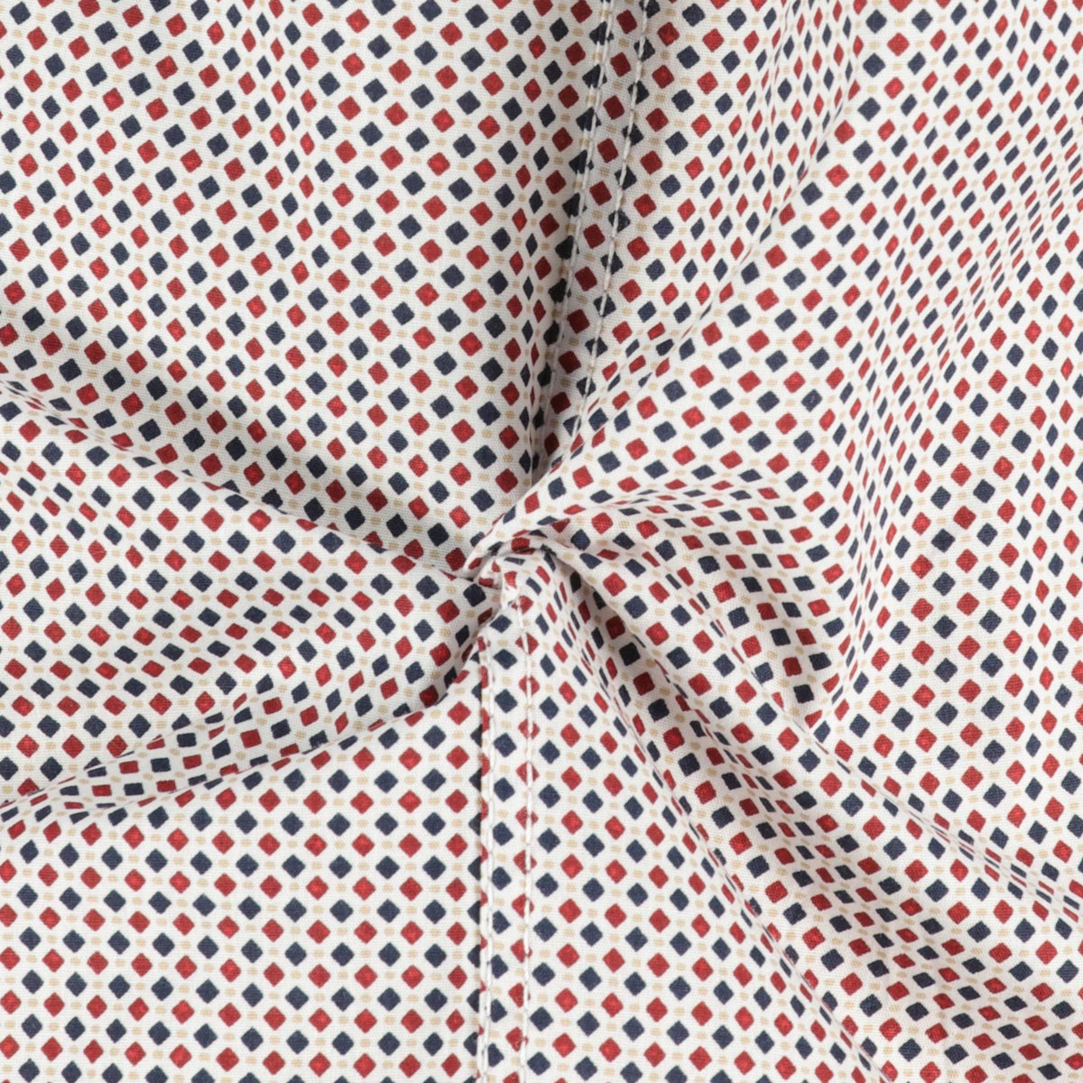 CASA MODA Freizeithemd mit Allover-Print rot