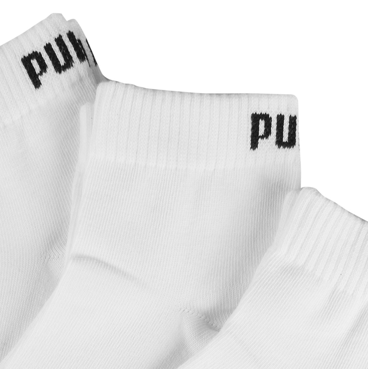 Puma 3er-Pack Sneaker-Socken weiß