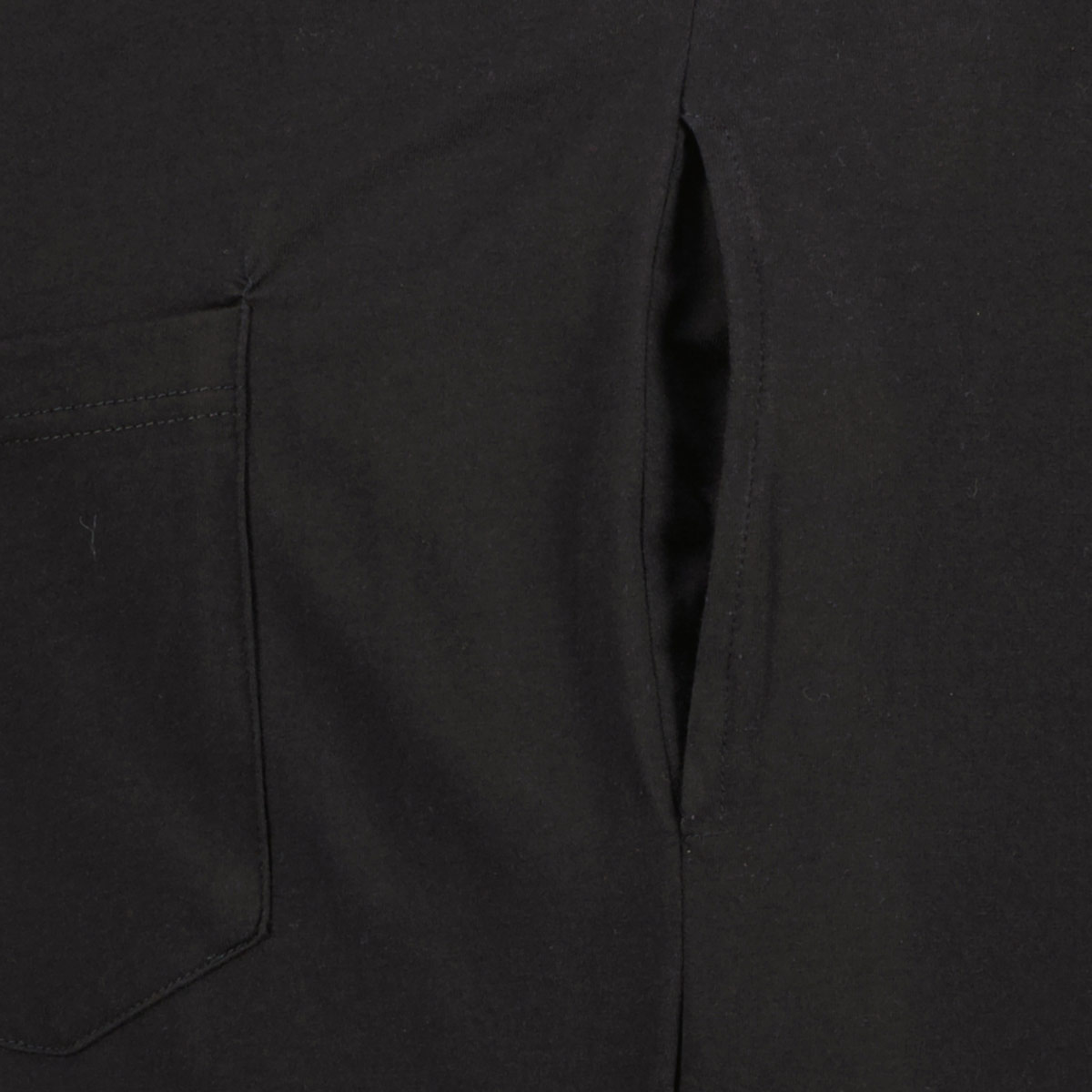 ADAMO Lange Schlafanzughose mit Taschen schwarz