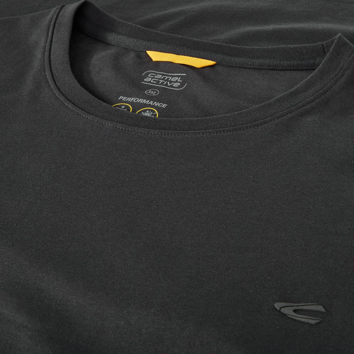 camel active T-Shirt mit Stretch Farbe anthrazit Größe: 4XL günstig online kaufen