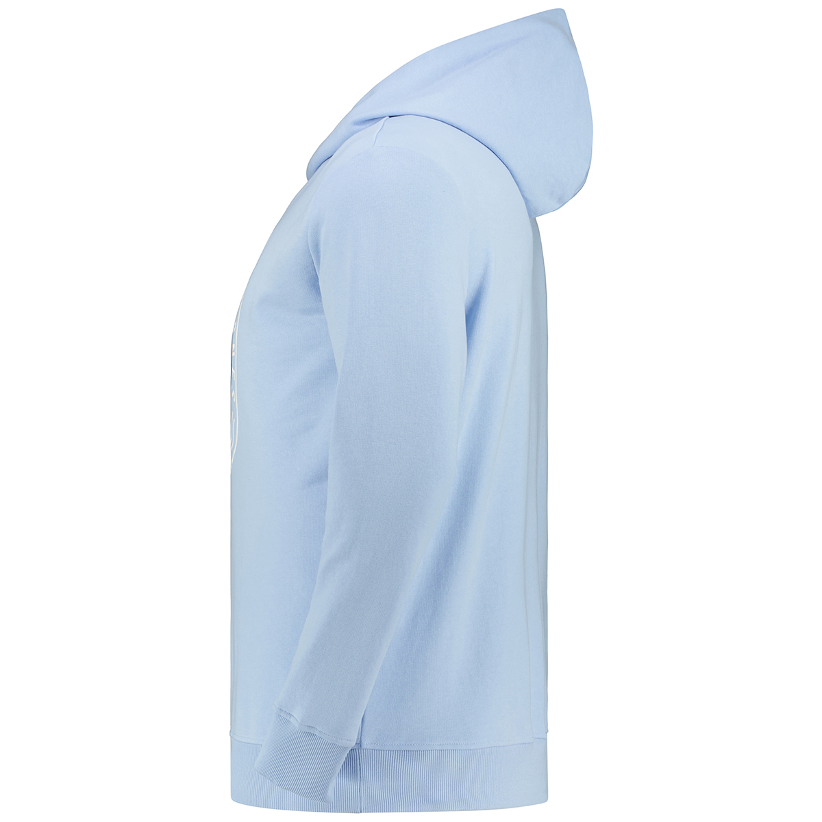 Jack&Jones Hoodie mit Label-Print hellblau