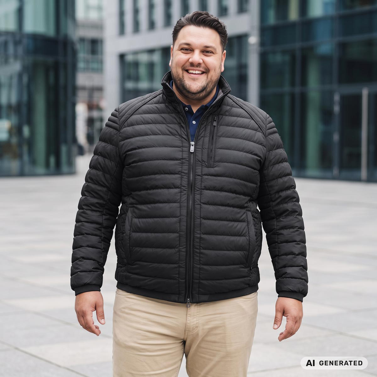 Wellensteyn Steppjacke "MOL", wind- und wasserabweisend schwarz