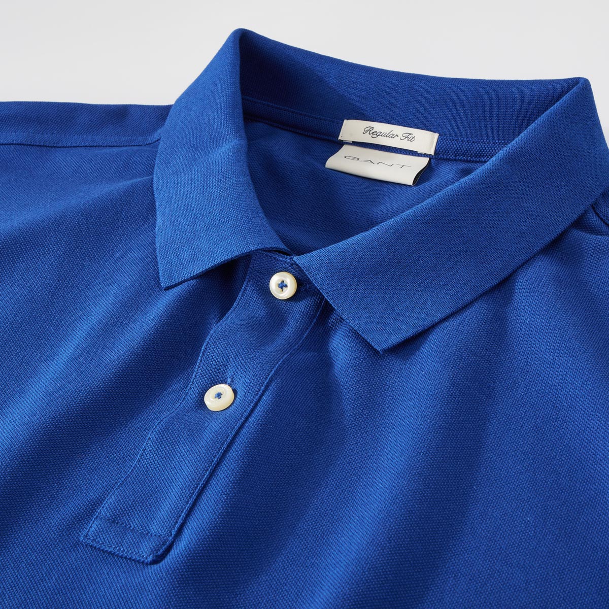 Gant Poloshirt aus Baumwolle blau