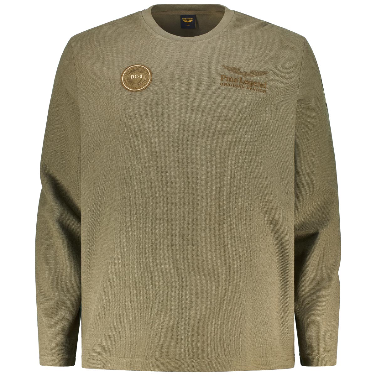 T-Shirt mit Label-Patch