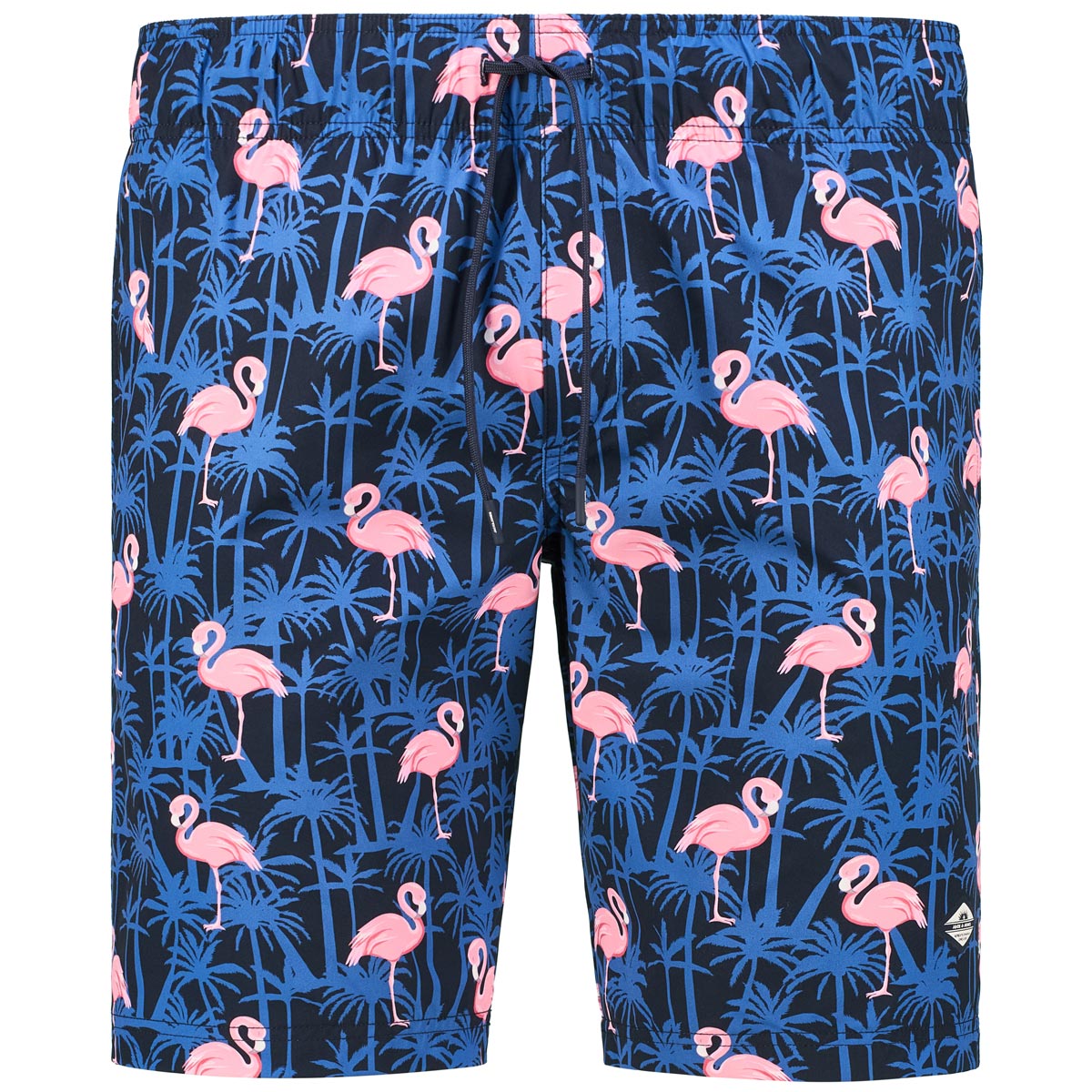 Badeshorts mit Allover-Muster