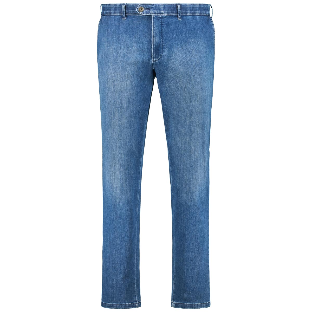 Eurex by Brax Chino-Jeans "Jim" mit Stretch, Tapered Fit Farbe mittelblau G günstig online kaufen
