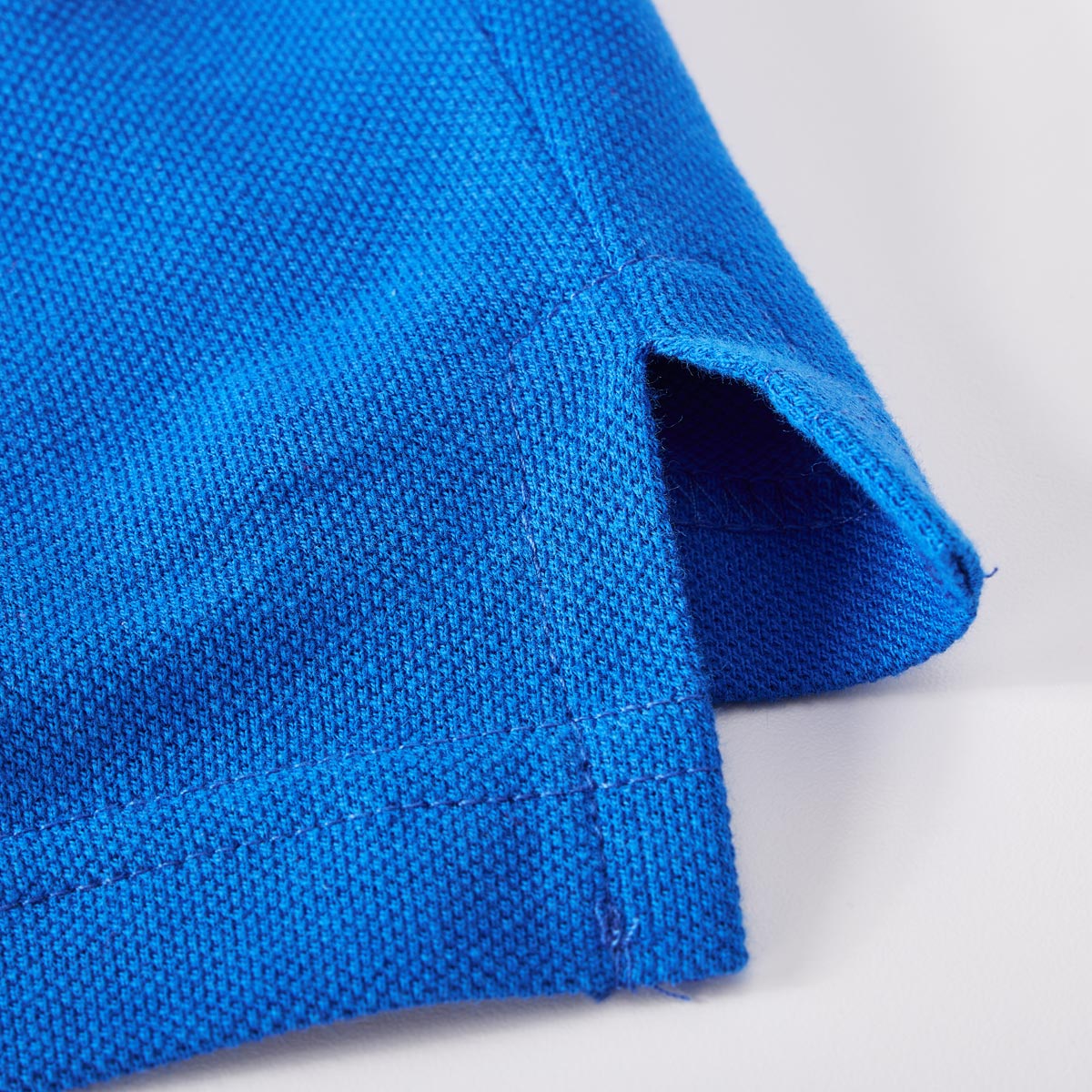 North Poloshirt aus Baumwoll-Piqué royalblau
