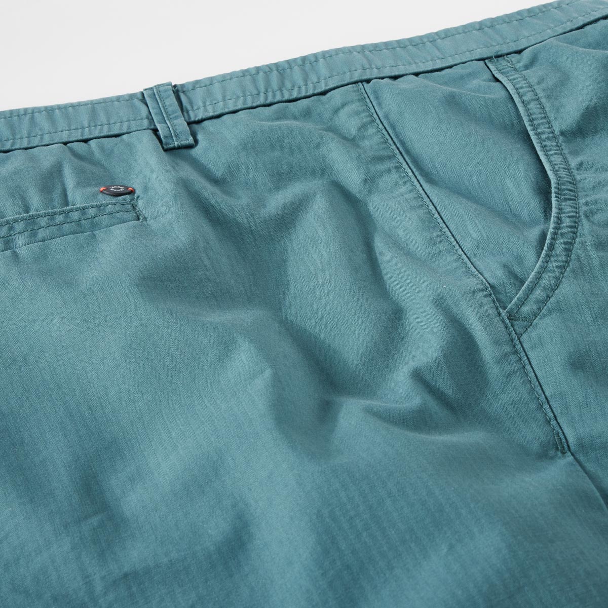 Lerros Stretch-Chino-Shorts, leicht dunkelgrün