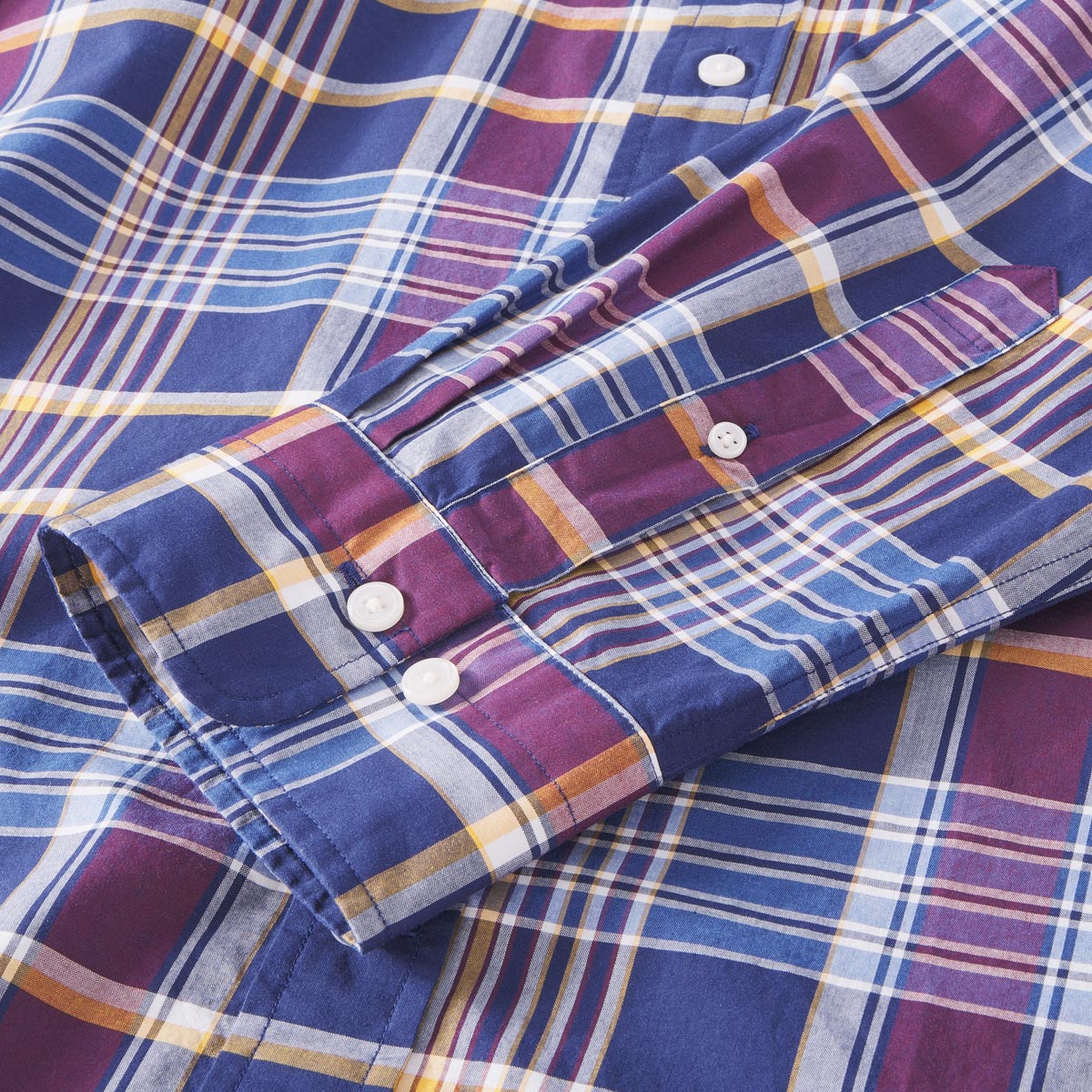 Gant Kariertes Freizeithemd  blau/rot