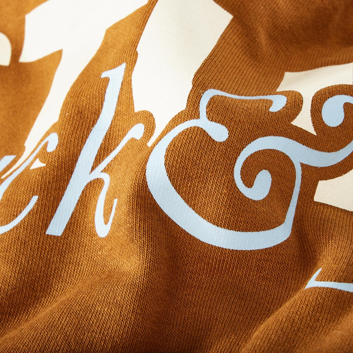 Jack&Jones Hoodie mit Label-Print terra