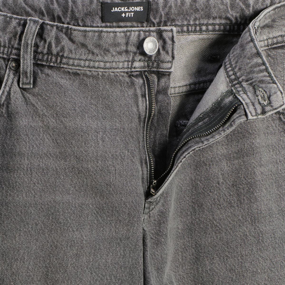 Jack&Jones Jeans-Shorts im 5-Pocket Stil schwarz