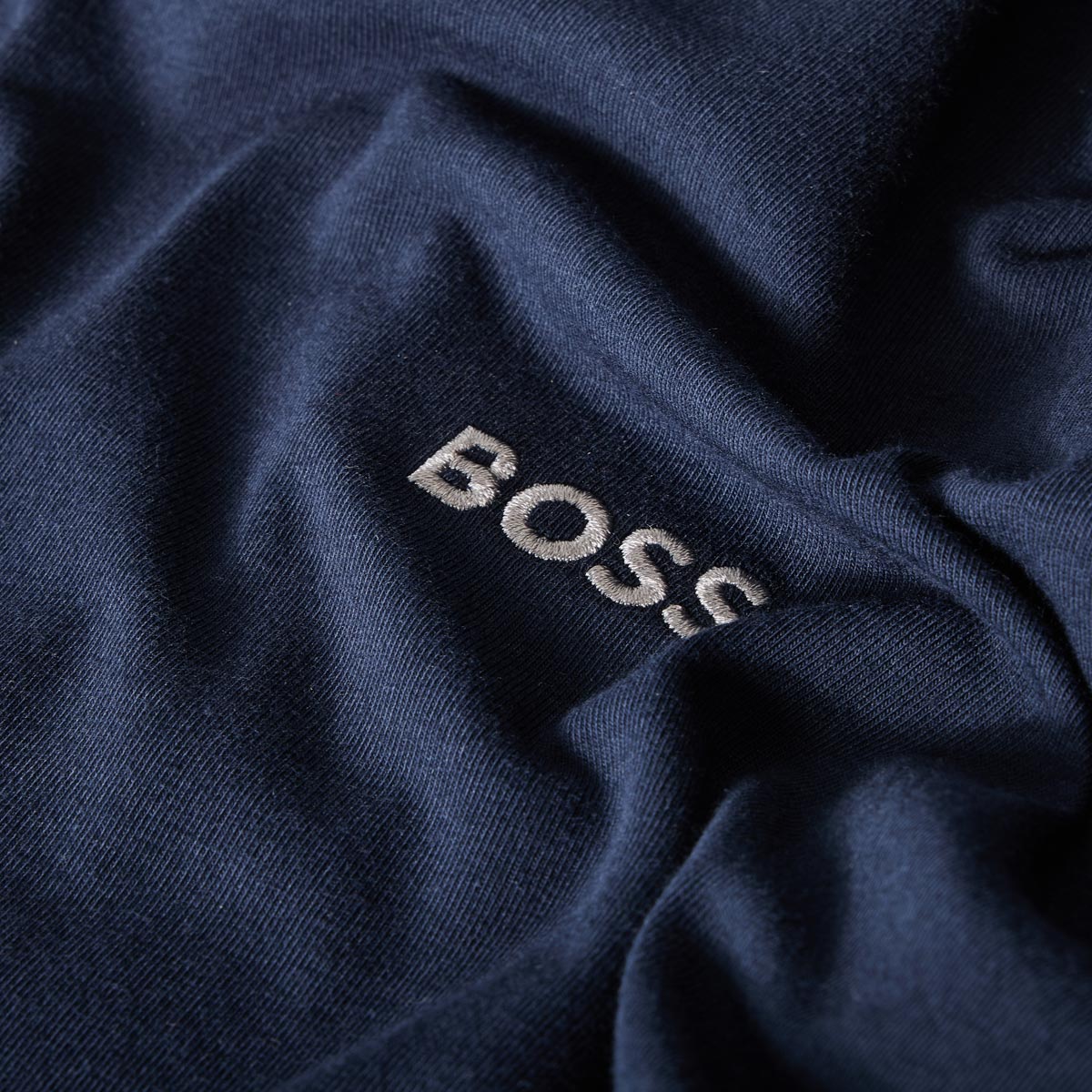 BOSS Sweatjacke mit Stretch dunkelblau