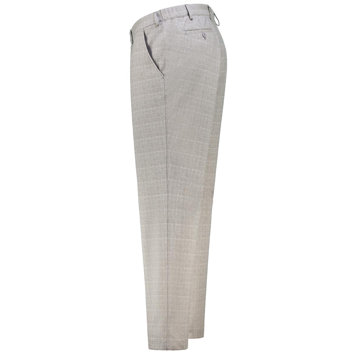 Eurex by Brax Chino "Thilo", Tapered Fit, knitterarm grau