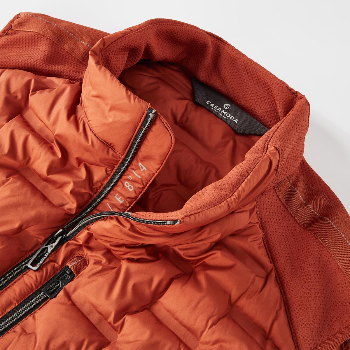CASA MODA Steppweste, wind- und wasserabweisend orange