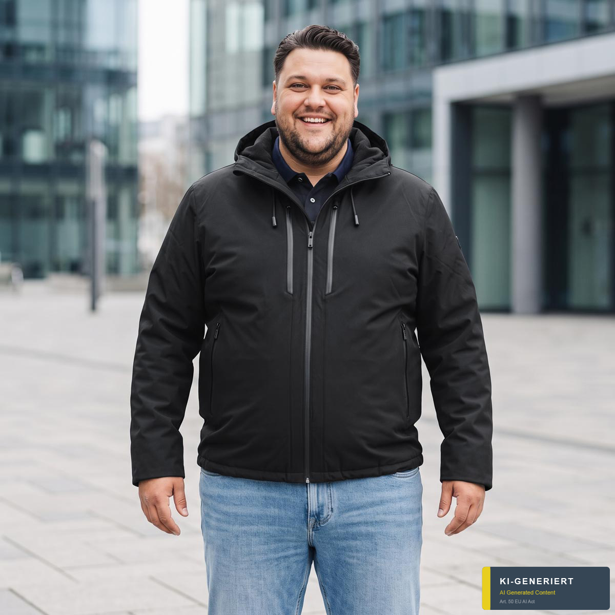 Wellensteyn Funktionsjacke "Caymen", wind- und wasserdicht schwarz