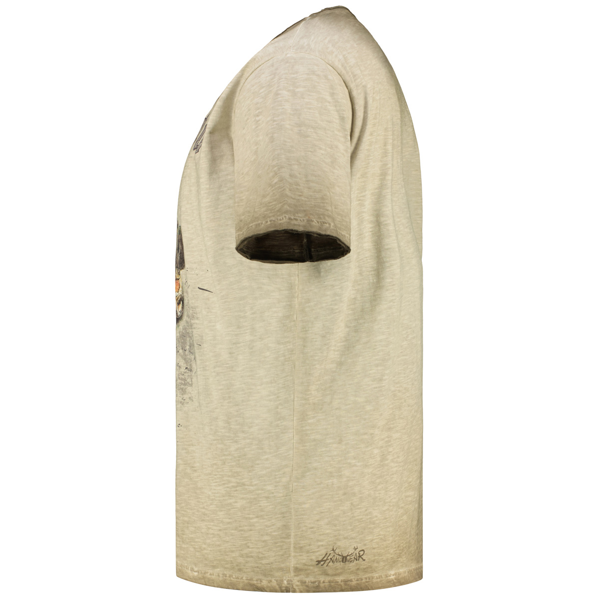 HangOwear T-Shirt aus Biobaumwolle hellbraun