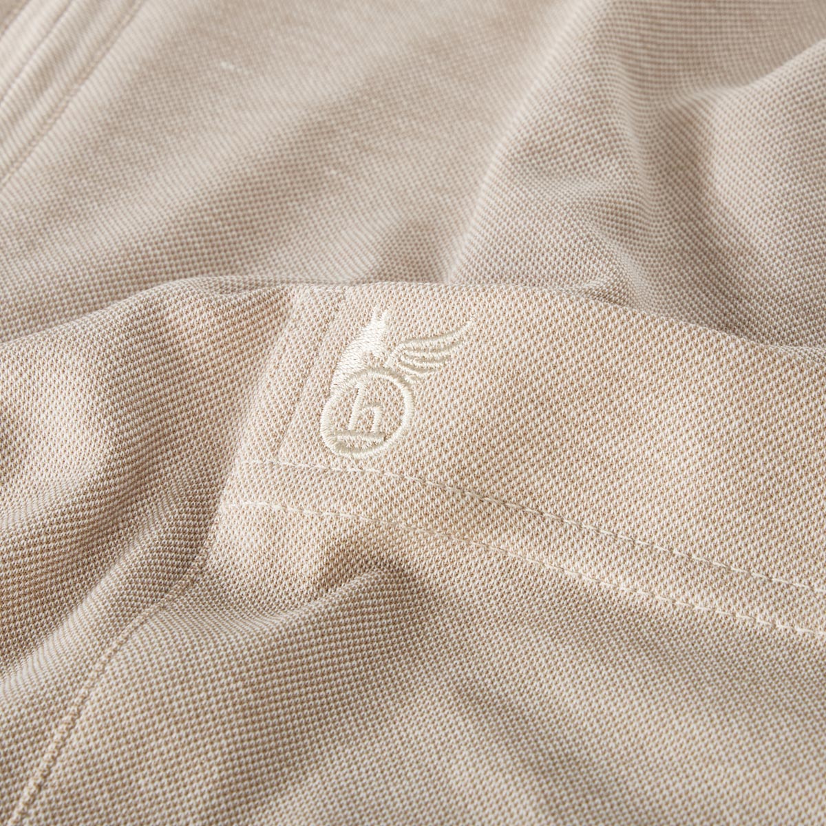 Hajo Poloshirt "Stay Fresh", atmungsaktiv beige